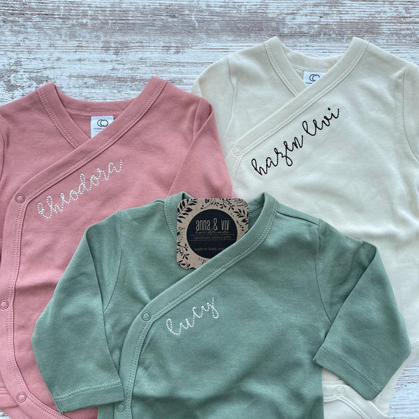 Personalized Kimono Bodysuit