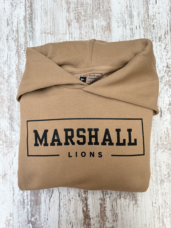 MHS Marshall Lions Sand Hoodie