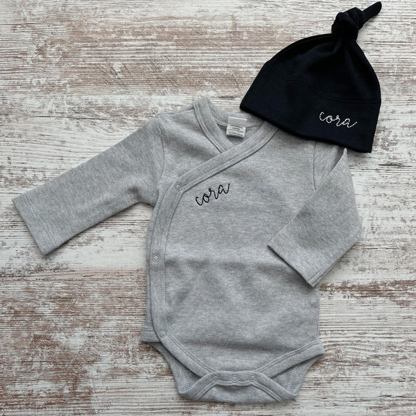 Personalized Kimono Bodysuit