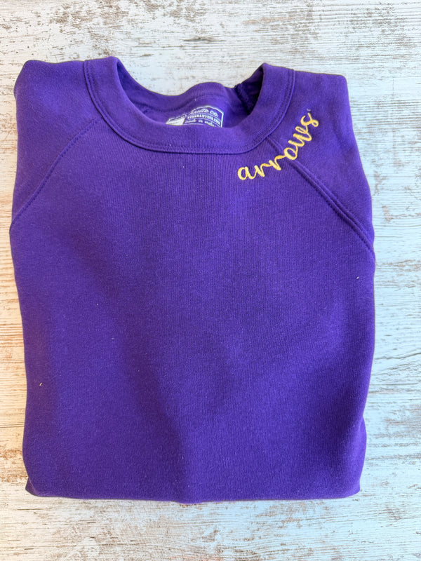 Custom Neckline Crewneck Sweater