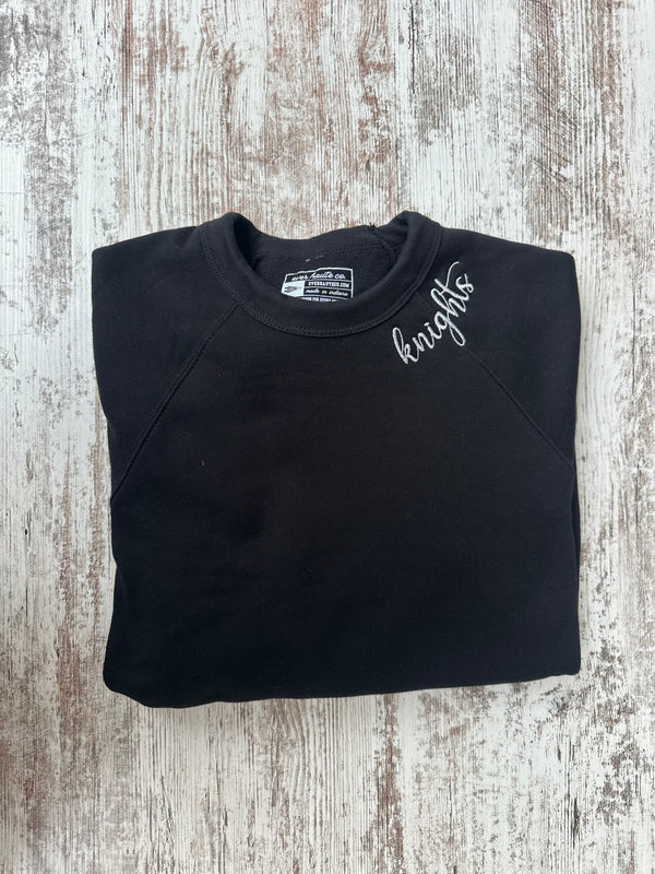 NHS Knights Script Neckline Crewneck
