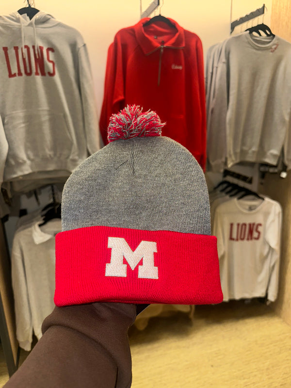 MHS Logo Pom Beanie