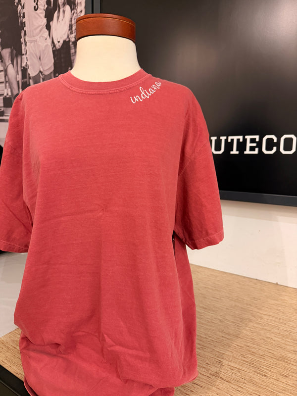 Indiana Embroidered Neckline Shirt