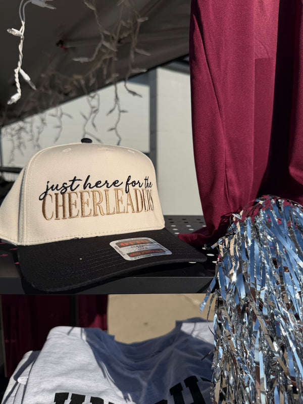 Just Here for the Cheerleaders Hat