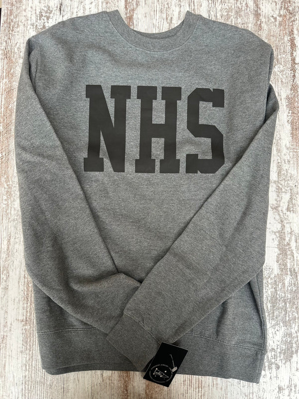 NHS Grey Crewneck Sweater