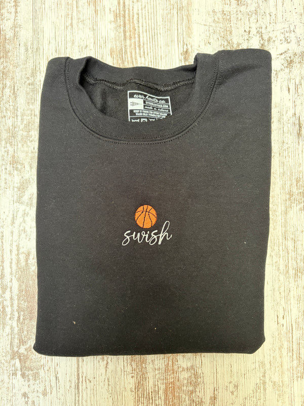 Basketball Swish Crewneck Sweater