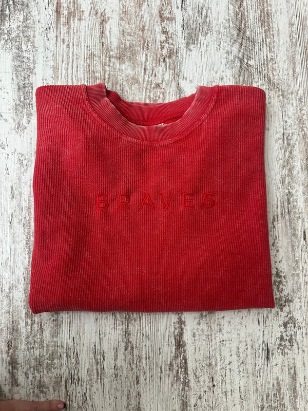 THS Braves Corded Crew