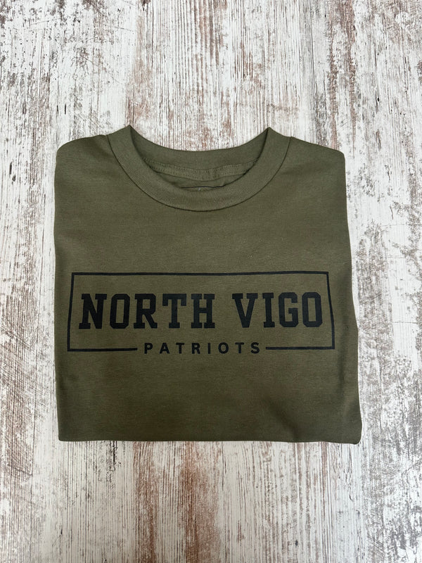 THN Patriots Military Green Shirt