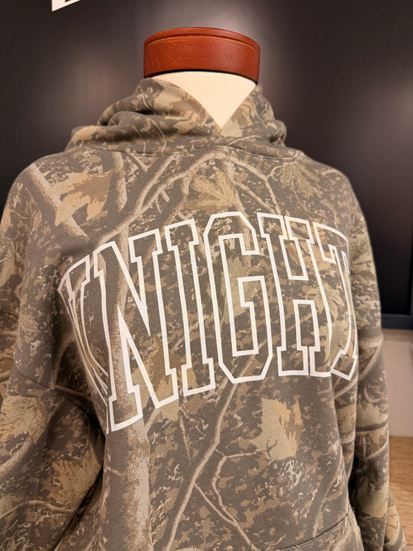 NHS Knights Camo Hooded Sweater