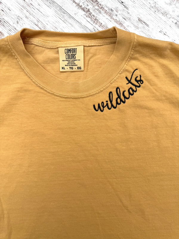 SVHS Wildcats Embroidered Neckline Shirt