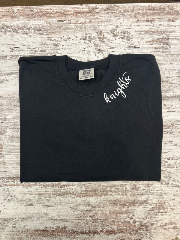 NHS Knights Embroidered Neckline Shirt