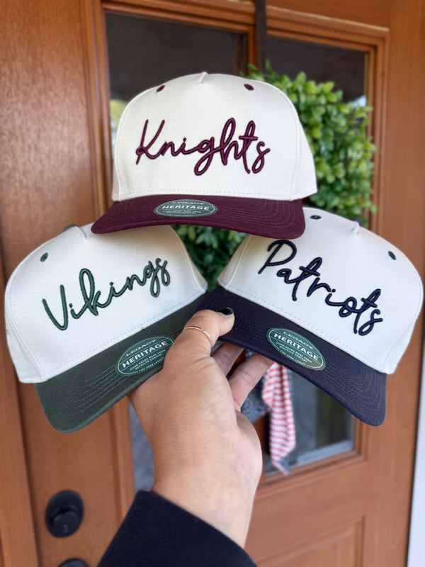 THN Patriots Puff Embroidered Mascot Hat