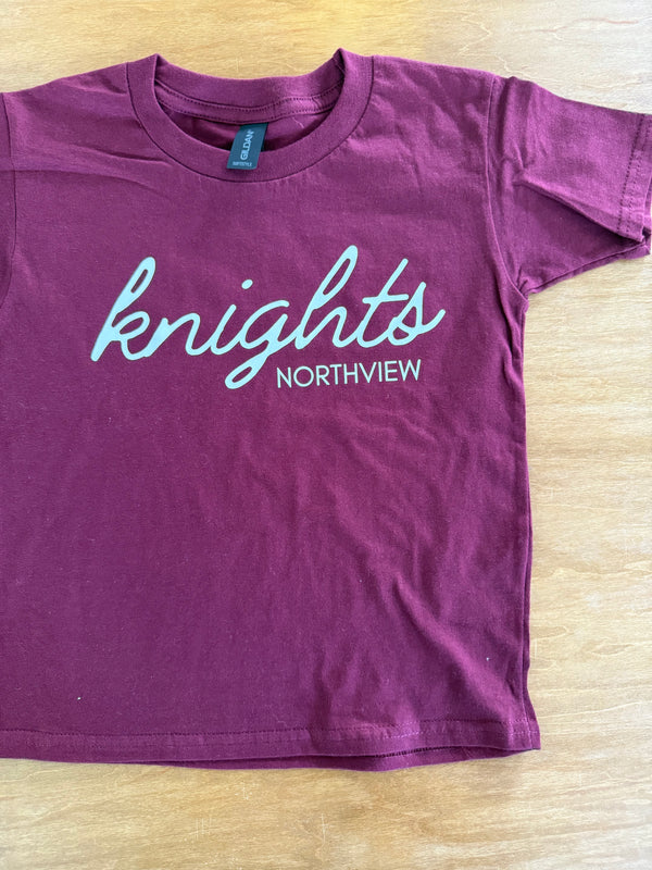 NHS Youth Script Knights Shirt