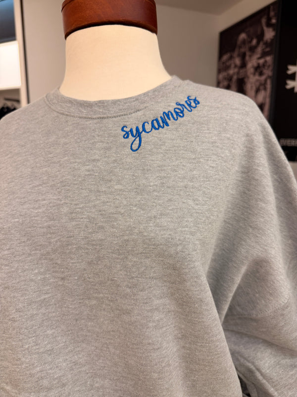 Custom Neckline Crewneck Sweater