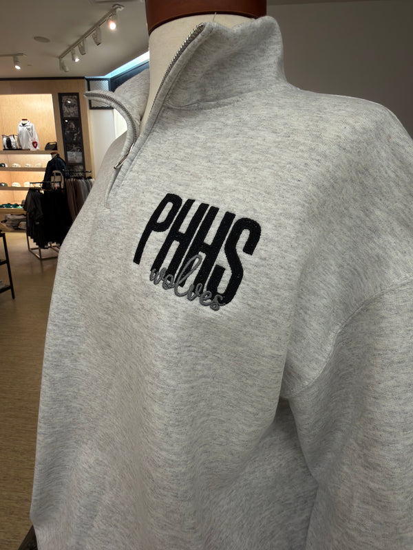 PHHS Wolves 1/4 Zip Pullover