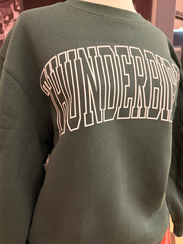 NCHS T-Birds Oversized Outline Print Sweater