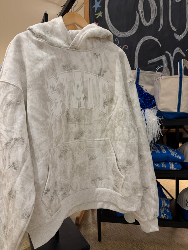 State White Camo Hoodie