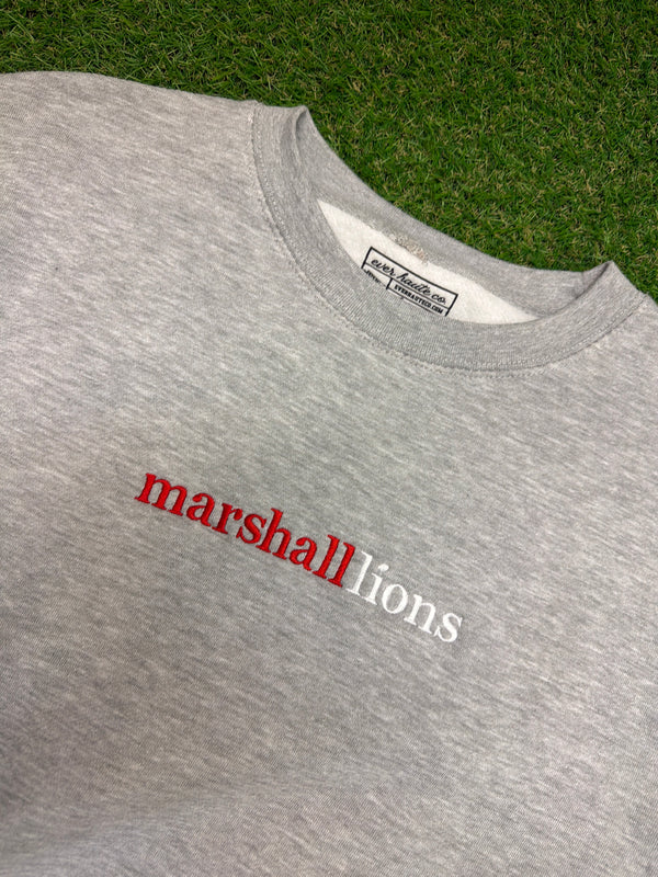 MHS Lions Embroidered Crewneck