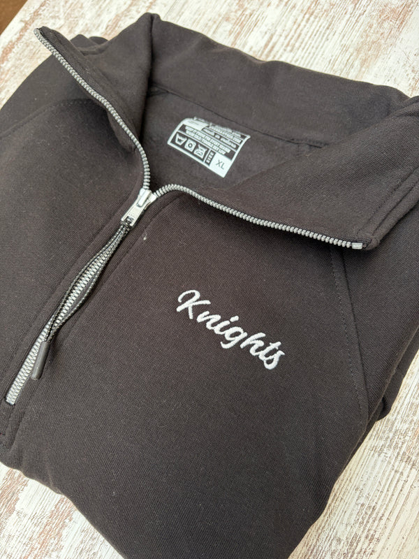 NHS Knights 1/2 Zip Embroidered Pullover