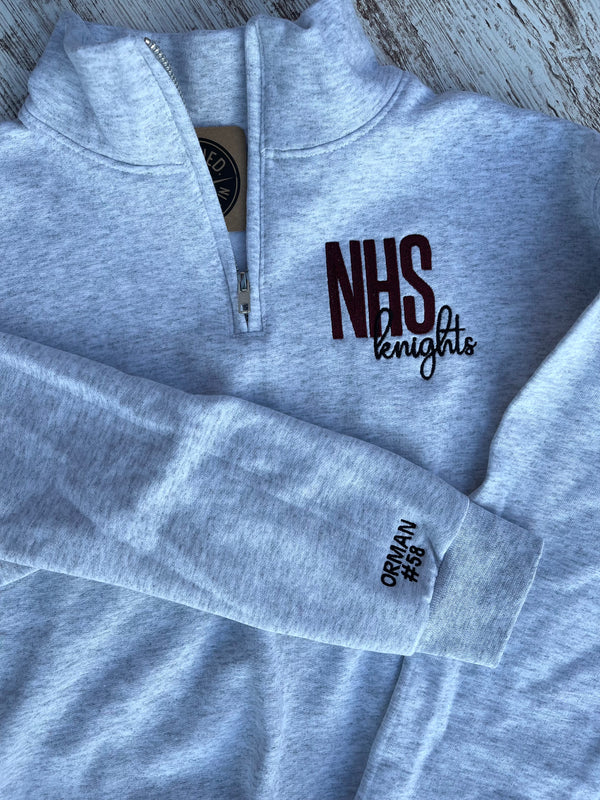 NHS Knights Northview 1/4 Zip Pullover