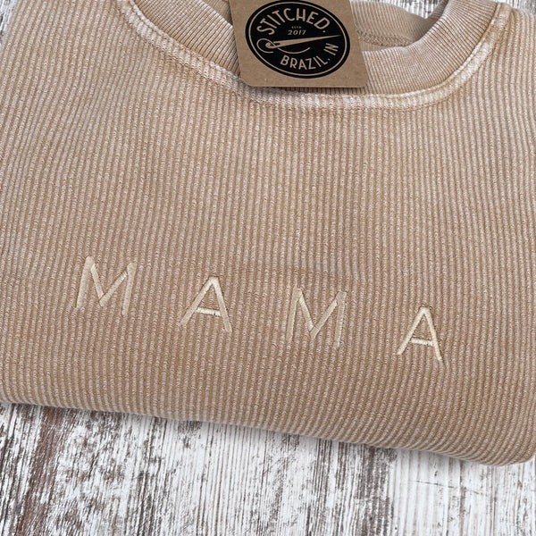 Personalized Corded Crewneck