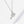 Dinkin Mode On pickleball cubic zirconia dainty charm neckla