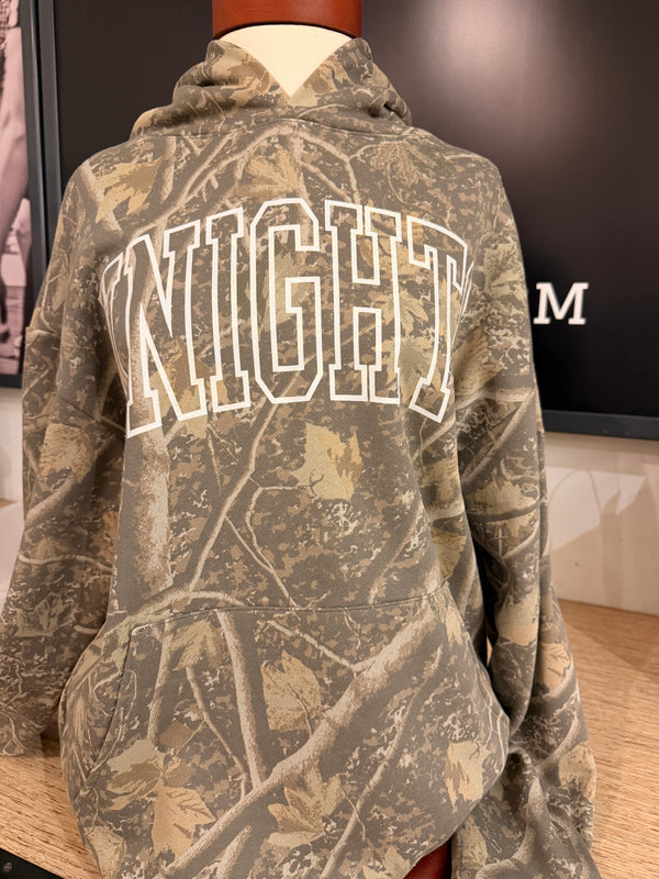 NHS Knights Camo Hooded Sweater