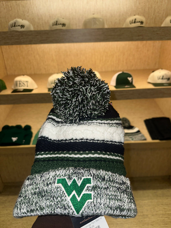 WVHS Vikings Pom Beanie