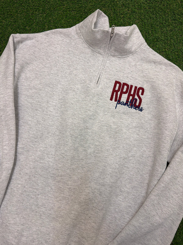 RPHS Panthers 1/4 Zip Pullover