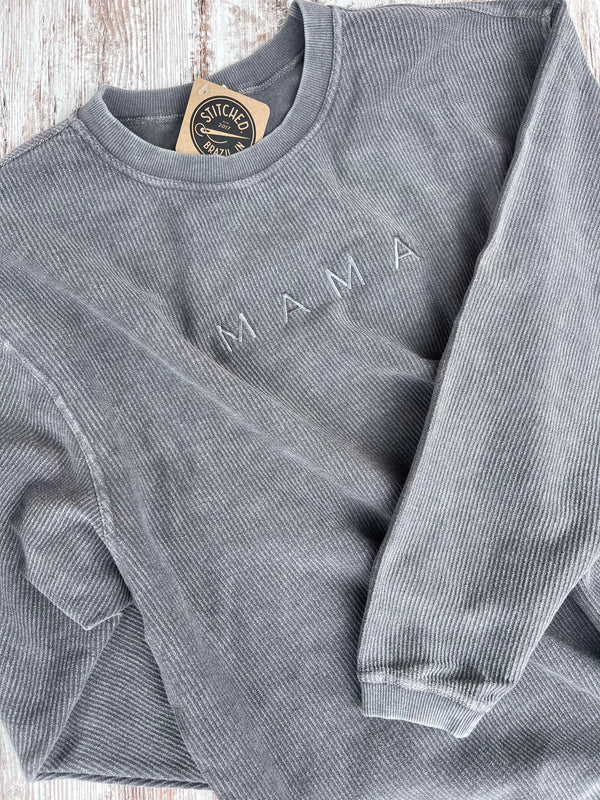 Personalized Corded Crewneck