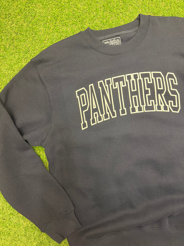RPHS Panthers Oversized Print Crewneck Sweater