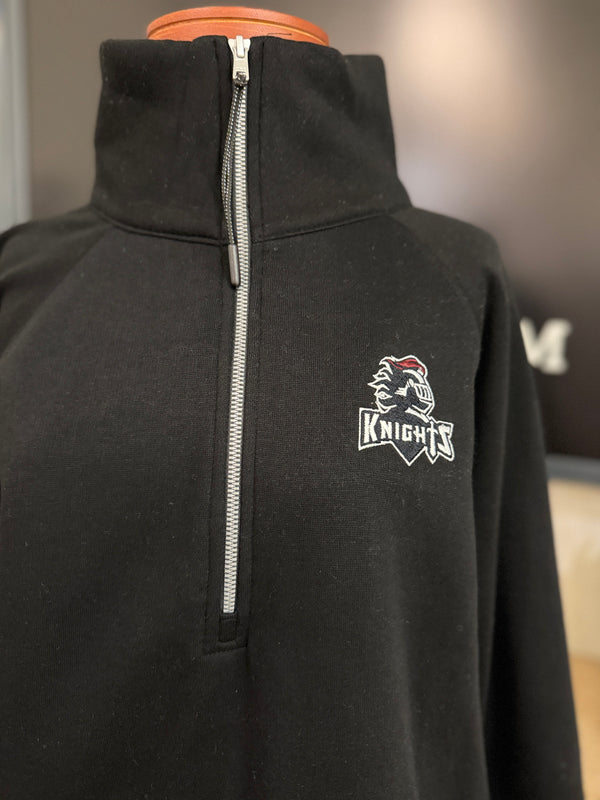 NHS Knights 1/2 Zip Embroidered Logo Pullover