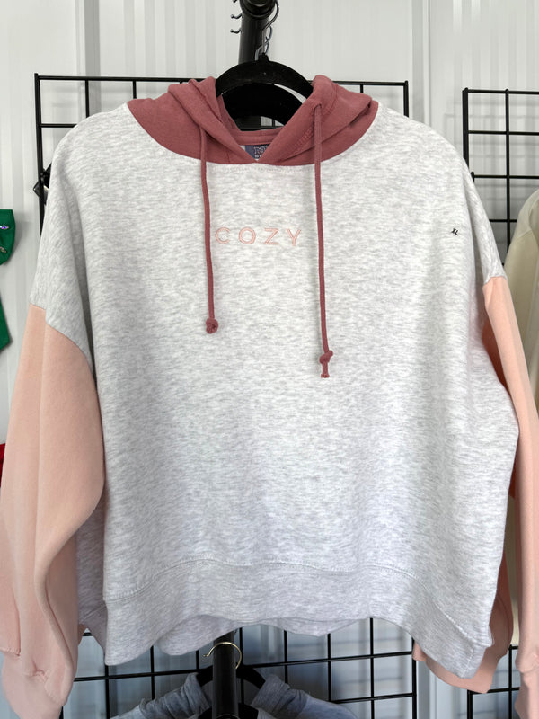 Cozy Colorblock Hoodie