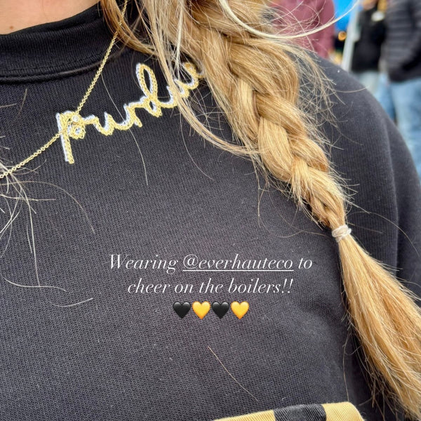 Purdue Neckline Sweater