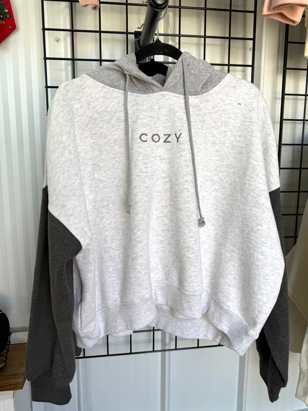 Cozy Colorblock Hoodie