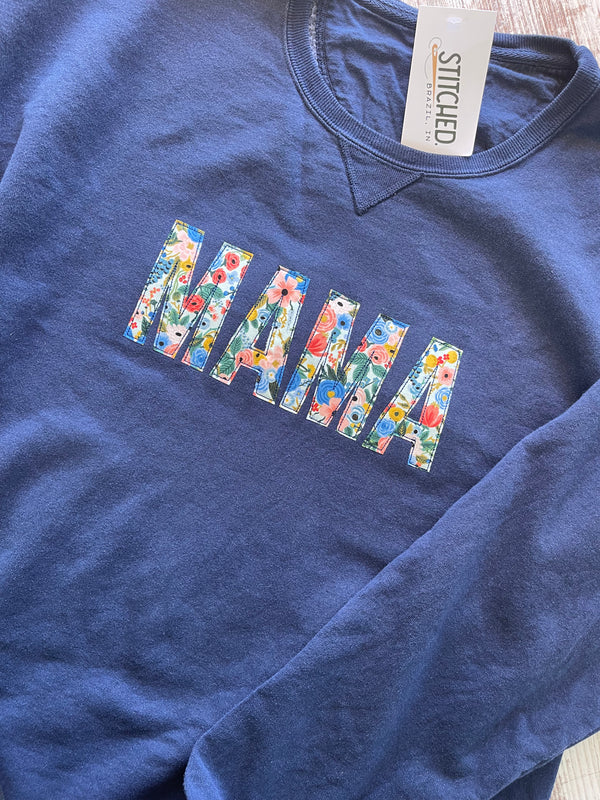 Mama Appliqué Sweater