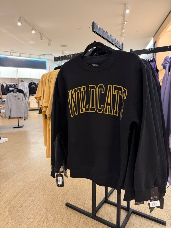 SVHS Wildcats Oversized Print Crewneck Sweater