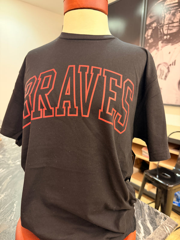 THS Braves Outline Printed Shirt