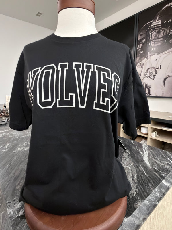PHHS Wolves Outline Printed Shirt