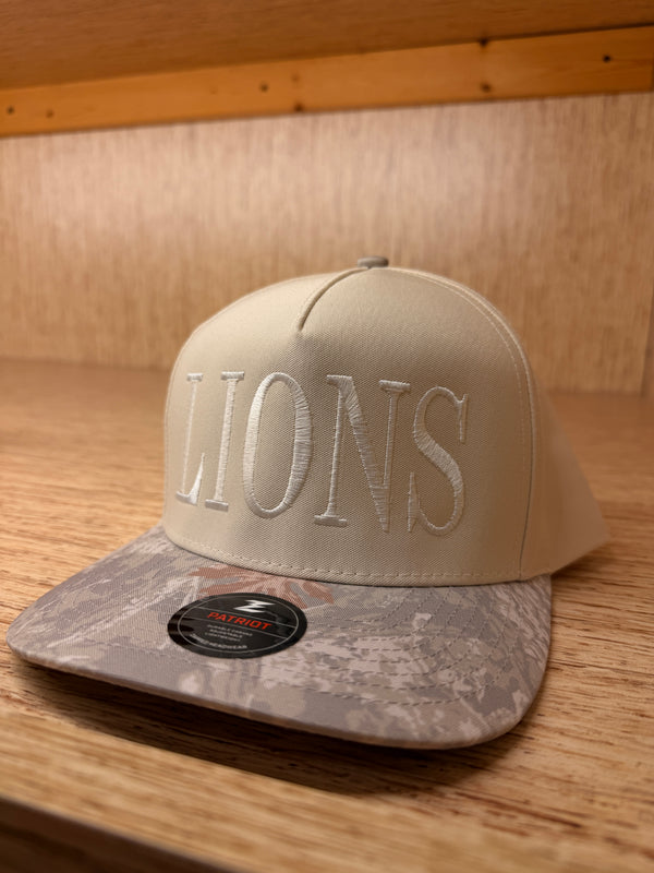 Lions Camo Hat