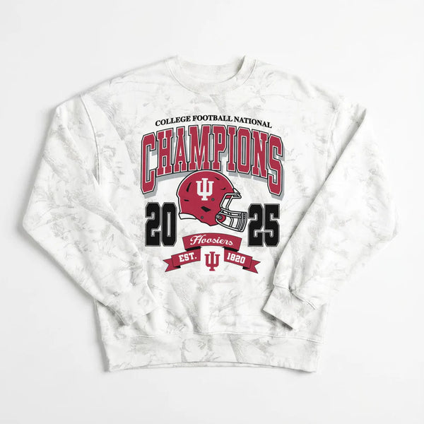 INDIANA HOOSIERS ELITE LEVEL PREMIUM DROP SHOULDER PULLOVER