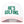 C.C HE'S GOLFING Letter Embroidered on Two Tone Trucker Hat